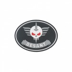 Патч ПВХ professional "Desant" / Черный / арт. 19426000 [STICH PROFI]
